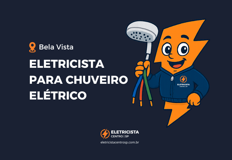 eletricista belavista instalar chuveiro