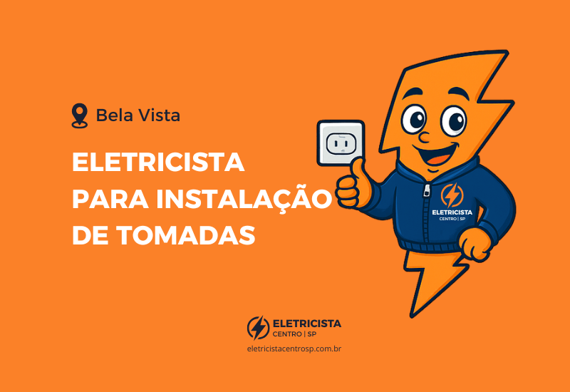 eletricista instalar tomadas
